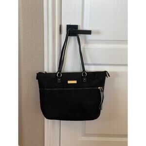 Tommy Hilfiger Black Large Pouch Shoulder Bag Hobo